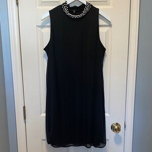 NWT Nik and Nash Pearl Collar Swing Dress
